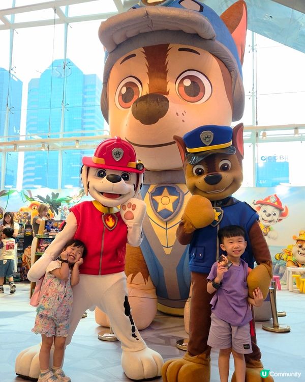 嘩！阿奇 4 米高 🤩 陪你過暑假 🐶