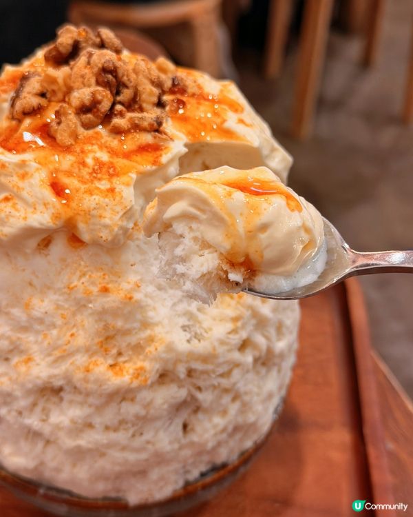 北角小巷人氣刨冰店🍧最濃嘅蜂蜜豆腐刨冰😍