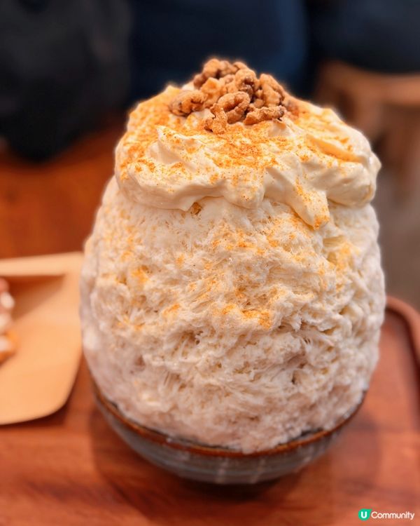 北角小巷人氣刨冰店🍧最濃嘅蜂蜜豆腐刨冰😍
