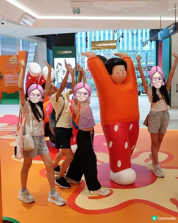 📸啟德雙子匯x下腰女孩🥳🏖️