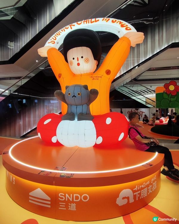 📸啟德雙子匯x下腰女孩🥳🏖️