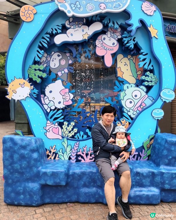 海洋公園🌟小朋友開心📸最愛角色！💖