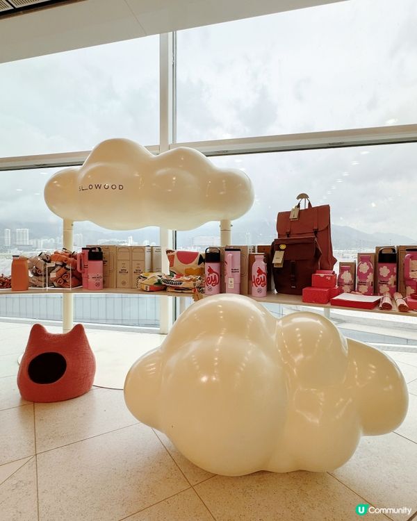 🛬機場超治癒白雲☁️主題空間