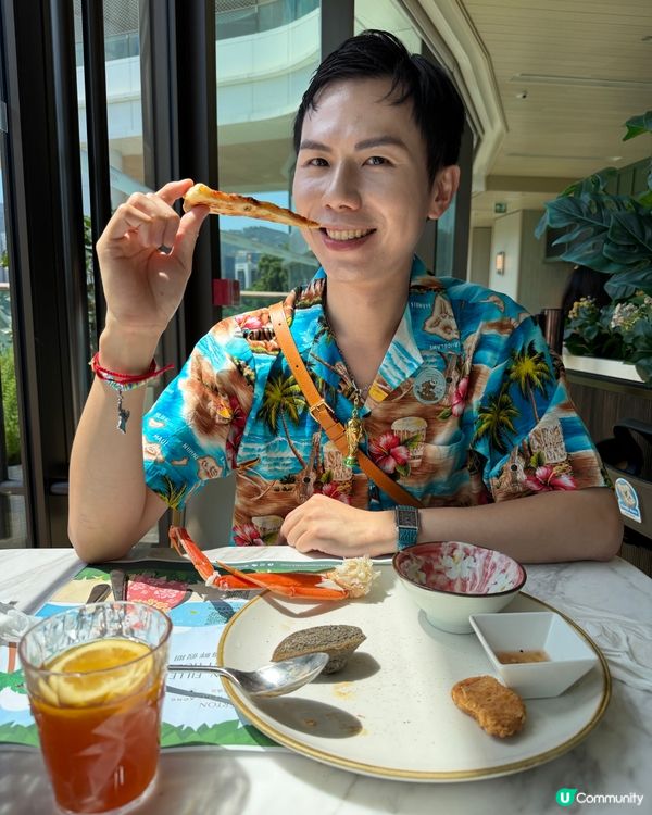 香港富麗敦海洋公園酒店星耀廳食自助午餐