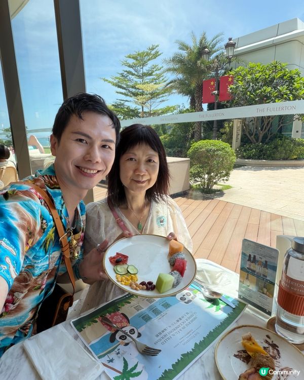 香港富麗敦海洋公園酒店星耀廳食自助午餐