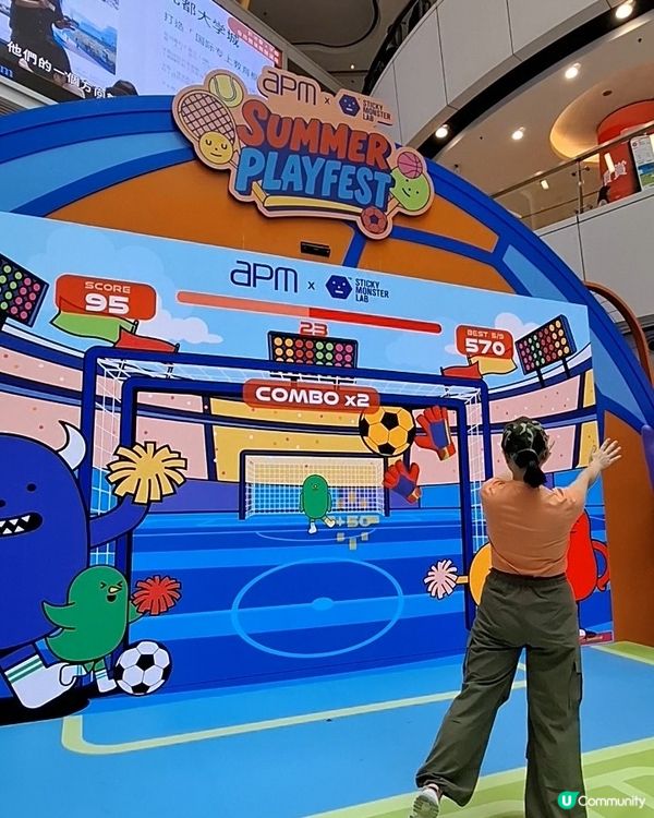 夏天運動派對！🎮🎨 勁玩競技場！🏃🏀