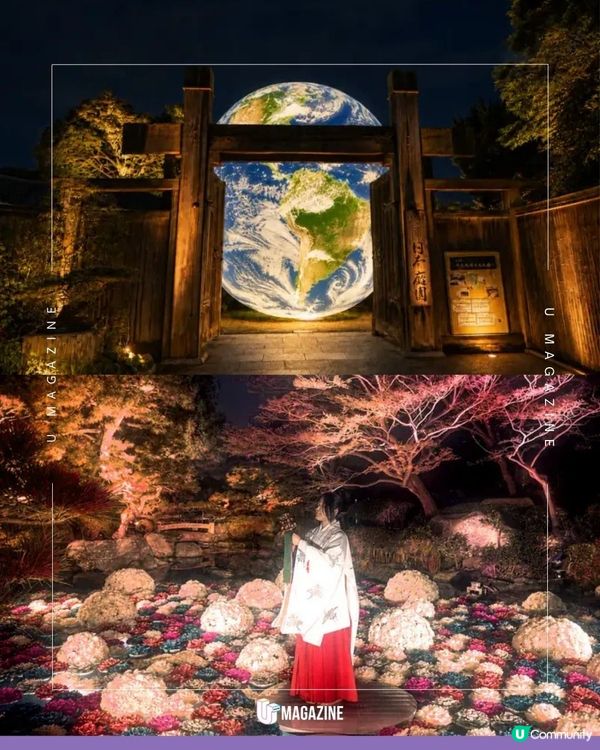 福岡大濠公園夜間限定光影展登場|必打卡巨大水上光球/稜鏡森林/彩虹迷霧
