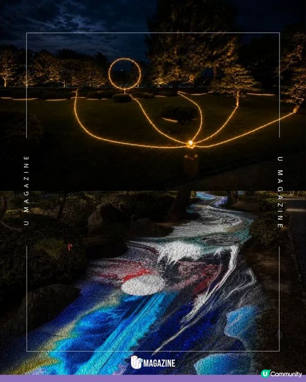 福岡大濠公園夜間限定光影展登場|必打卡巨大水上光球/稜鏡森林/彩虹迷霧