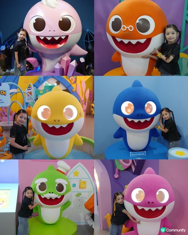 Baby shark AI展覽館
