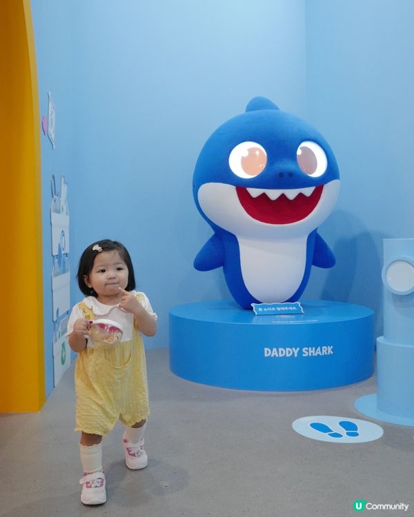 Baby shark AI展覽館
