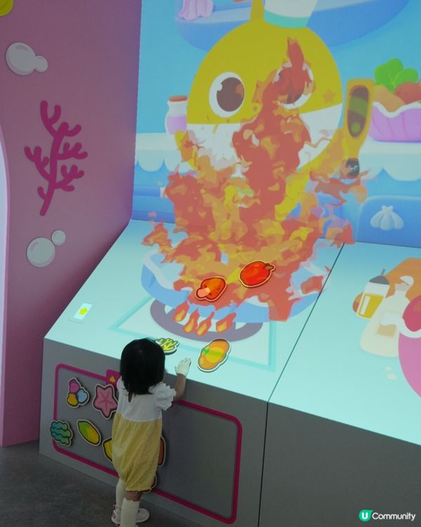 Baby shark AI展覽館