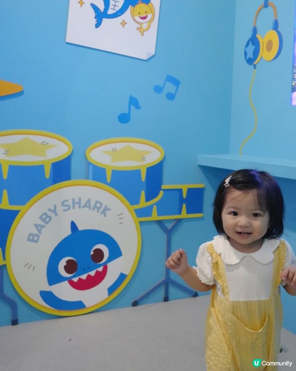 Baby shark AI展覽館