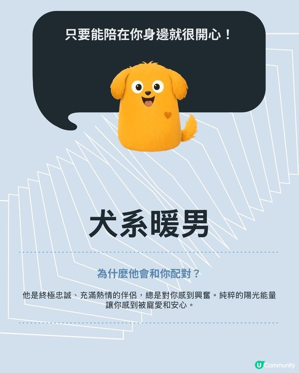 心理測驗出埋伴侶圖 🐶🔥🎯