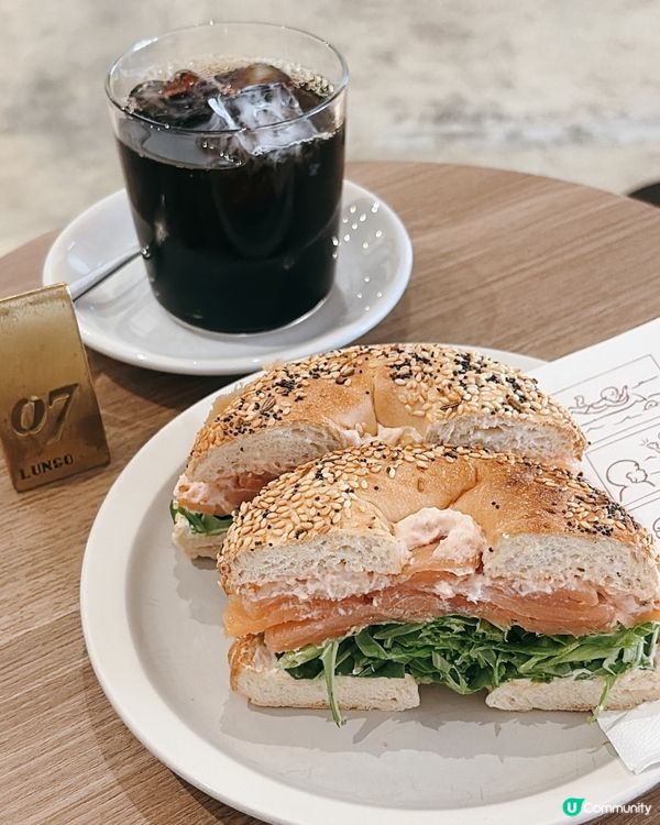 Chill爆愛店🧡煙三文魚明太子吞拿魚醬Bagel🥯卡路里⁉️