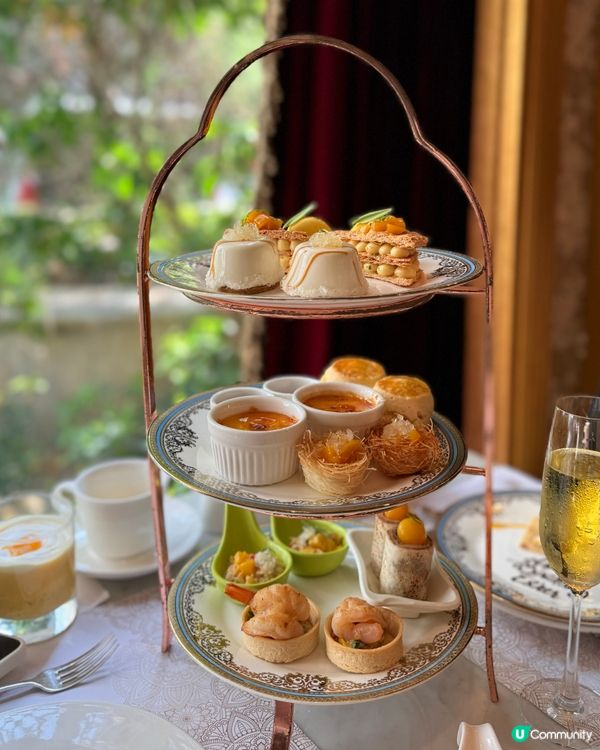 bff生日 當然要high tea🥂🥭✨