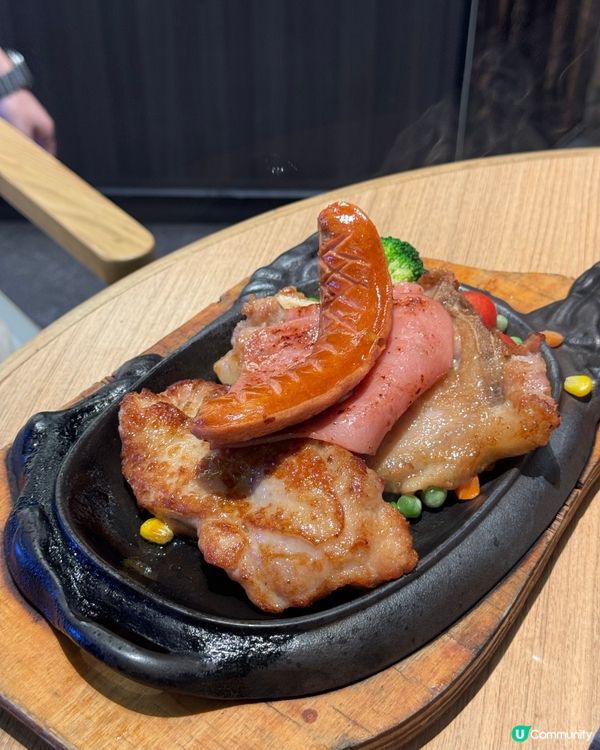 鉄板美式雜扒惹味😋🥩🥢