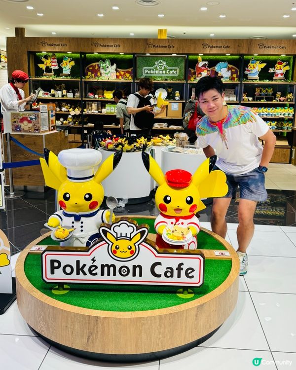 大阪Pokemon Cafe -打卡超萌廚師比卡超