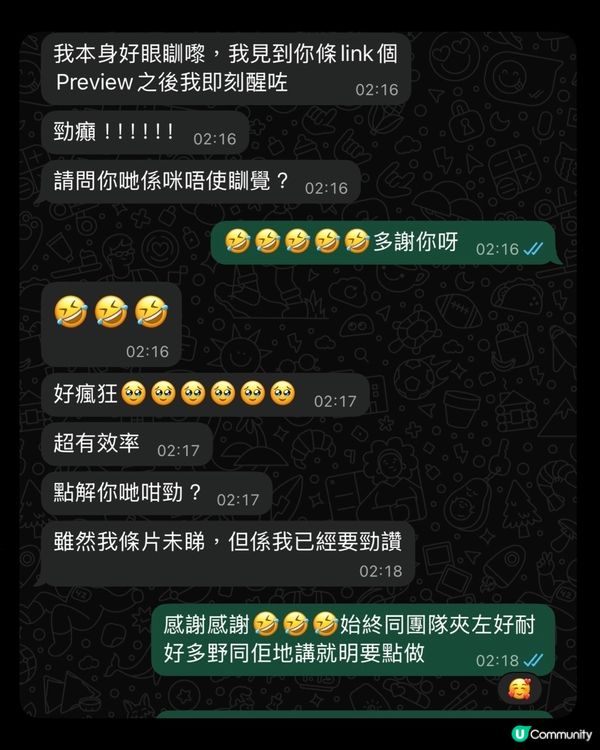 每天都努力做好拍攝和溝通工作💕
