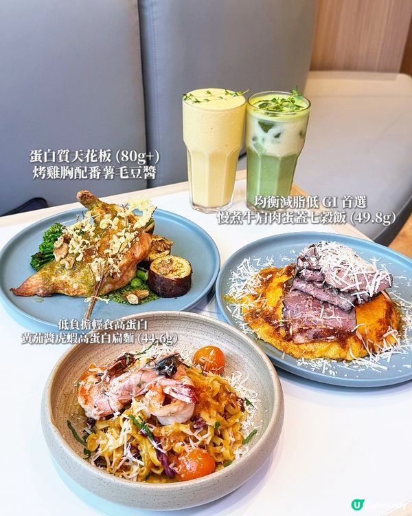 邊個話健康餐一定係吃草?呢間低卡低碳高蛋白 Cafe,好食到...