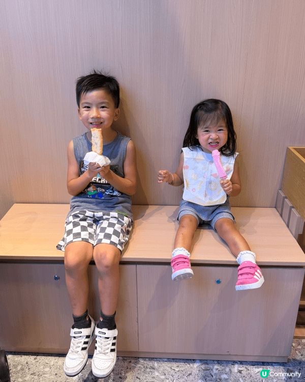 炎炎夏日兩兄妹周圍打卡☀️