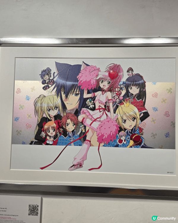上環一個展覽，守護甜心展覽，有很多幅很特別製成的作品，有細節...