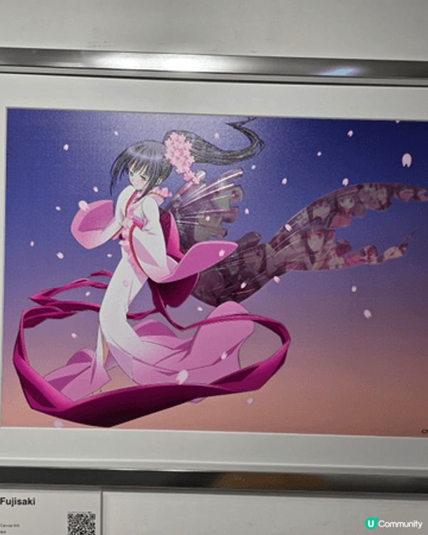 上環一個展覽，守護甜心展覽，有很多幅很特別製成的作品，有細節...