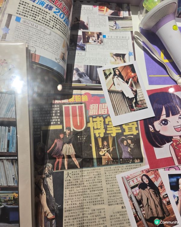 iucafe_hk 舉辦了「IU 出道 18 週年展覽」（B...