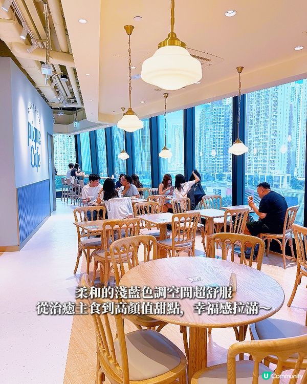 🩵 溫柔的淺藍色調,連午餐都變得超級治癒 ✨