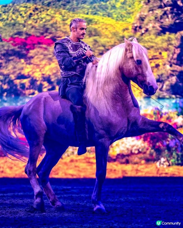歐洲靚馬 ♥ 頂尖表演 ♥ 視覺盛宴！►《CAVALLUNA 馬術X劇場 穿梭異境》