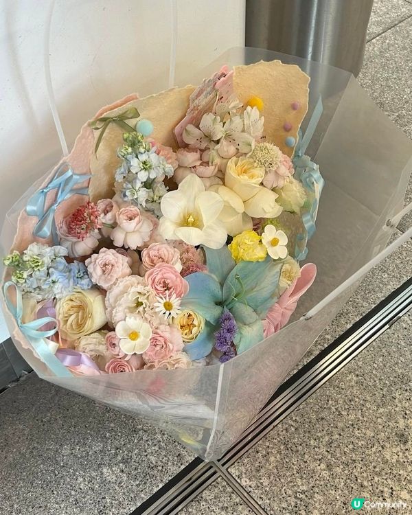 邊個係觀塘站掉咗咁靚嘅花 🥺🥺🥺