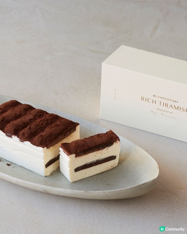 日本大熱 Mr. CHEESECAKE「RICH TIRAMISU」登陸香港！雪糕般輕盈口感                          