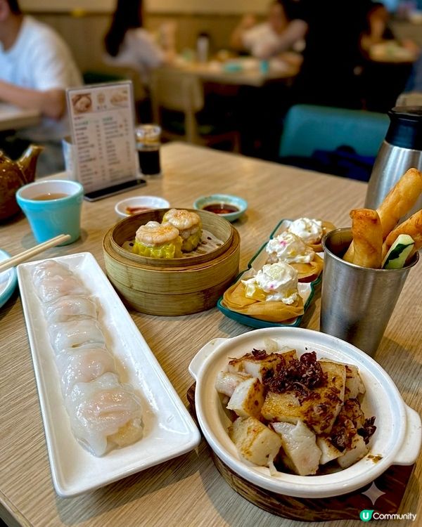 🙋‍♀️香港都食到巨大蝦餃燒賣皇🤩