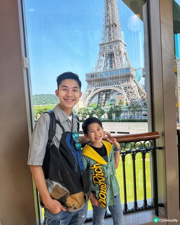 唔使飛歐洲！🚢 澳門親子微旅行📸