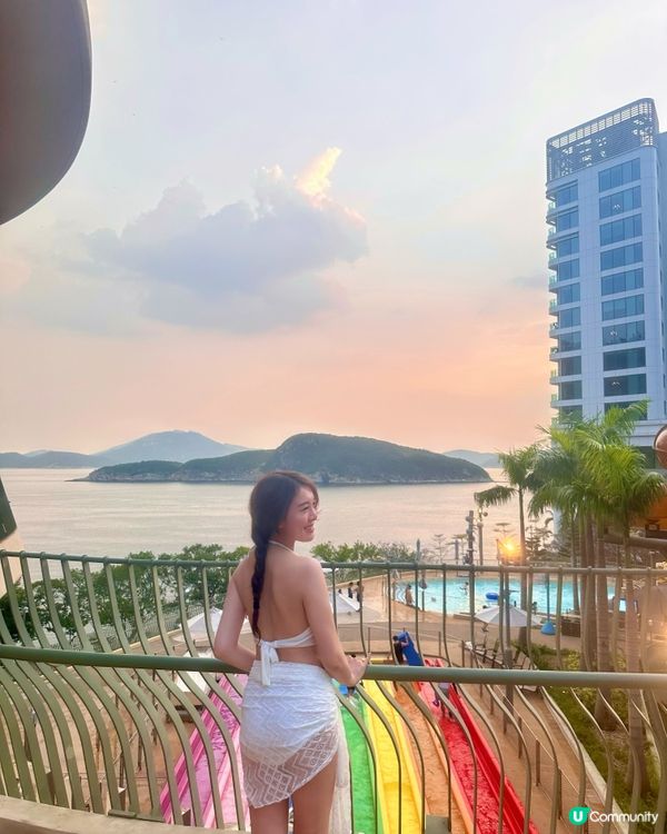 🩵香港39度下最好的炎夏去處水上樂園🍋💦 