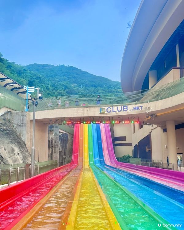 🩵香港39度下最好的炎夏去處水上樂園🍋💦 
