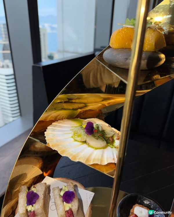 🏙️登龍街高層靚景high tea🍽️✨