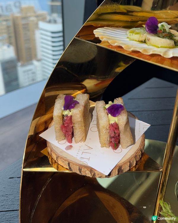 🏙️登龍街高層靚景high tea🍽️✨