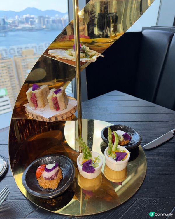 🏙️登龍街高層靚景high tea🍽️✨
