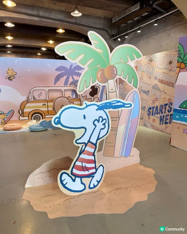 snoopy pop up store