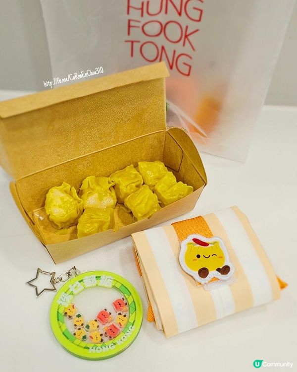 可愛突襲：超大容量燈籠袋登場！💛🥟
