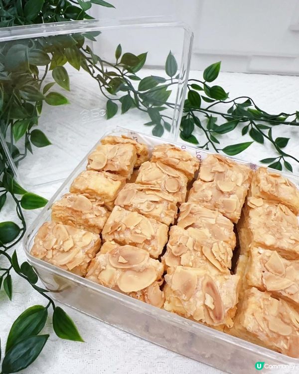 一口一粒 ♥ 酥脆富層次！►鉅記餅家【雪花杏仁片】