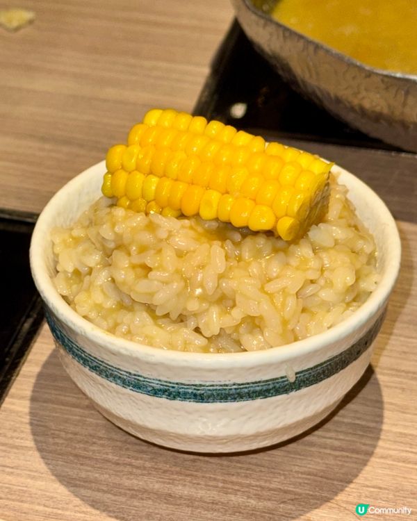溫野菜粟米湯名不虛傳！🌽🍚😋