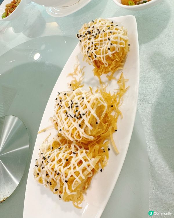 新麗華餐廳🌟大推「蜂巢帶子荔芋角」🥹
