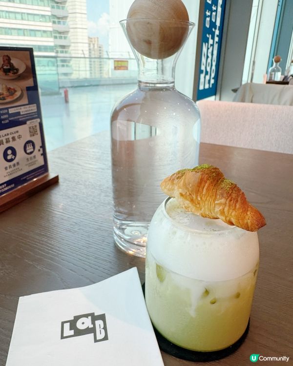 LAB FE21 🥐🍗🍵 迷你可頌系列飲品！打卡必點