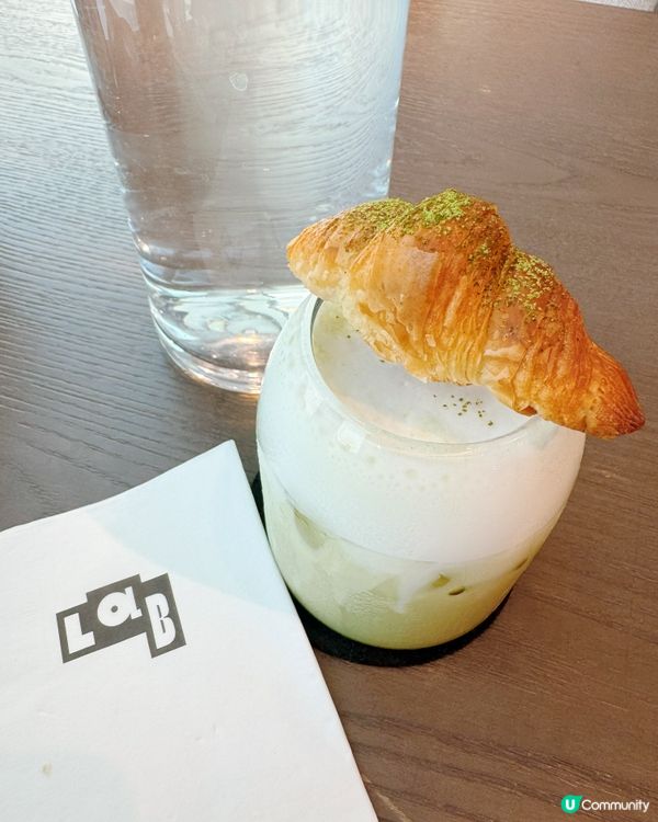 LAB FE21 🥐🍗🍵 迷你可頌系列飲品！打卡必點