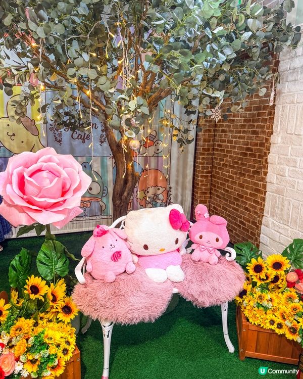 🎀三麗鷗角色花園主題餐廳