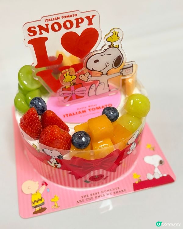 Snoopy 靚 cake 🤤🍰 #史諾比蛋糕