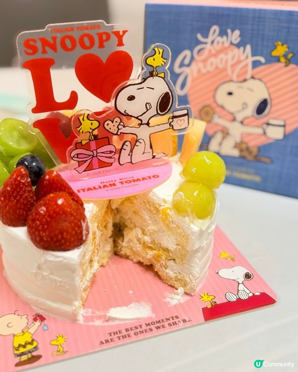 Snoopy 靚 cake 🤤🍰 #史諾比蛋糕
