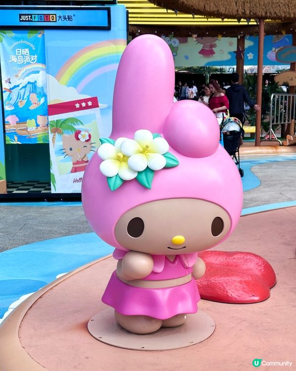 Sanrio 炎炎夏日 日曬海島派對