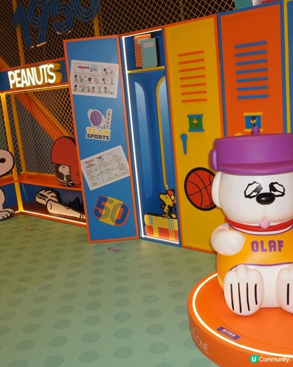 尖沙咀the one有snoopy 運動會，有好多場景可以去...